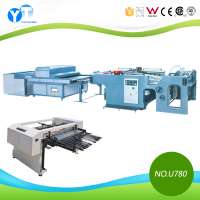 YT U780 Ceramic Decal Cylindrical Screen Printing Machine with UV Dryer