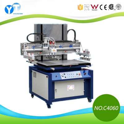 YT 4060 Semi Automatic Vertical Screen Printing Machine For Glass decal paper